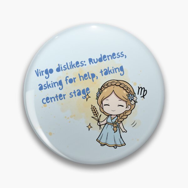 Item preview, "Virgo dislikes: Rudeness, asking for help, taking center stage" Zodiac Design designed and sold by JaymeOctober.