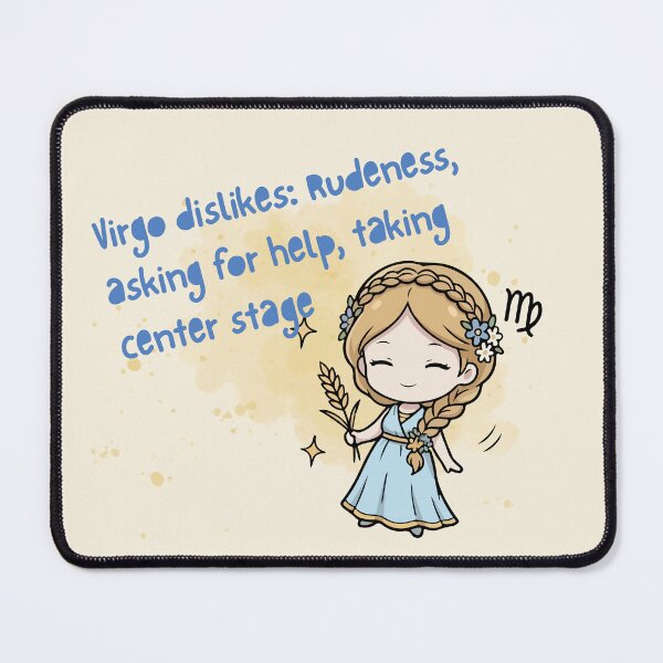 Item preview, "Virgo dislikes: Rudeness, asking for help, taking center stage" Zodiac Design designed and sold by JaymeOctober.