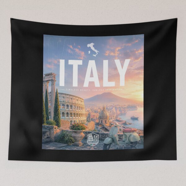 Item preview, Italy Dolce Vita Inspired Design designed and sold by EdwinkOne.