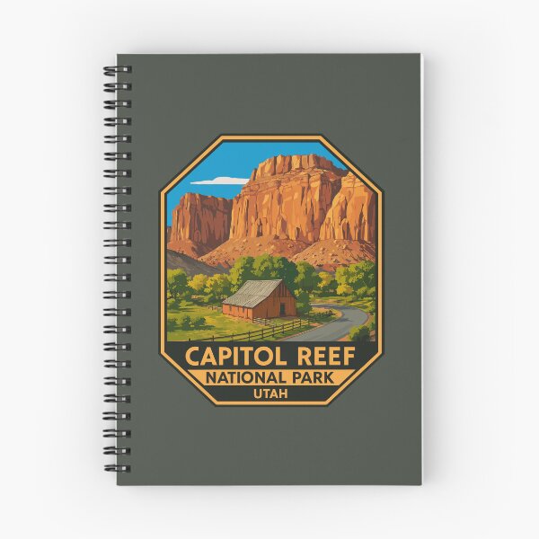 Item preview, Capitol Reef National Park Utah Sticker designed and sold by Ismeal Von.