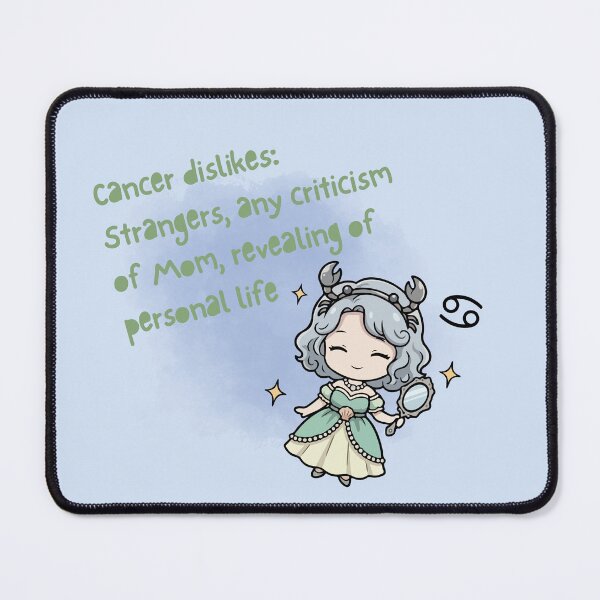 Item preview, "Cancer dislikes: Strangers, any criticism of Mom, revealing of personal life" Zodiac  designed and sold by JaymeOctober.