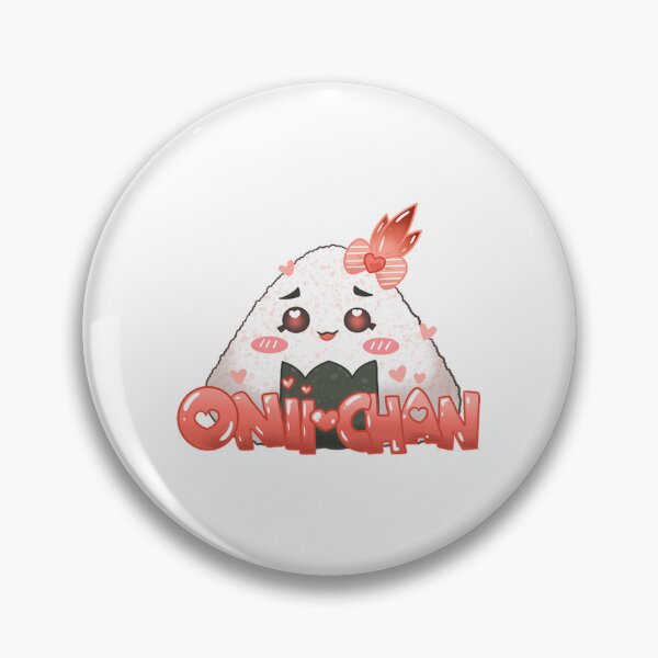 Item preview, Onii Chan Cute Kawaii Onigiri Japanese Rice Ball Illustration designed and sold by ArachanShops.
