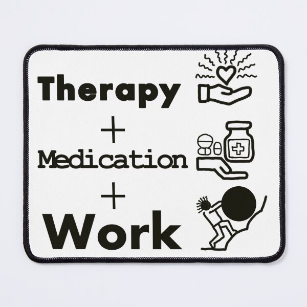 Item preview, Therapy Medication Work designed and sold by QueensKinShoppe.