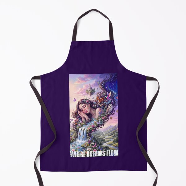 Item preview, Where Dreams Flow Surreal Nature Goddess Fantasy Art designed and sold by rich-moda.
