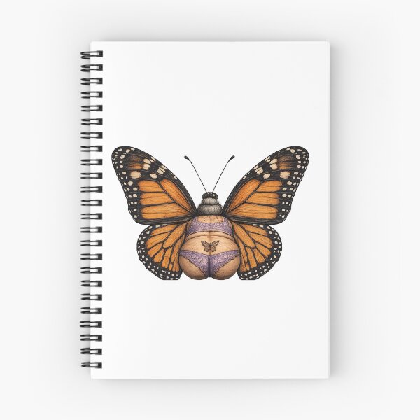 Item preview, BUTTERFLY TRAMP STAMP TATOO TEE designed and sold by ESosilly.