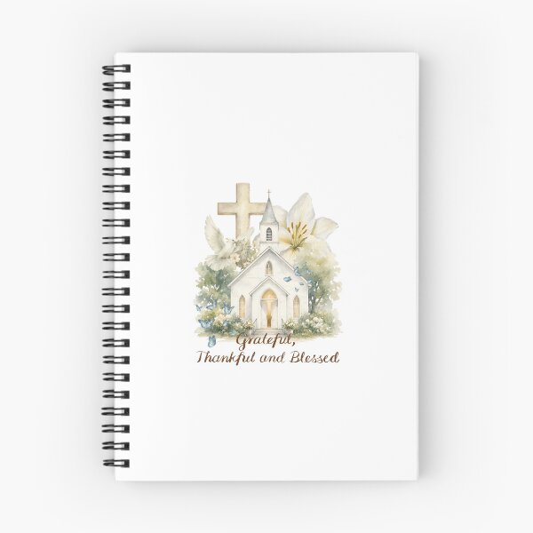 Item preview, Grateful and Blessed always designed and sold by PeteandPudge.