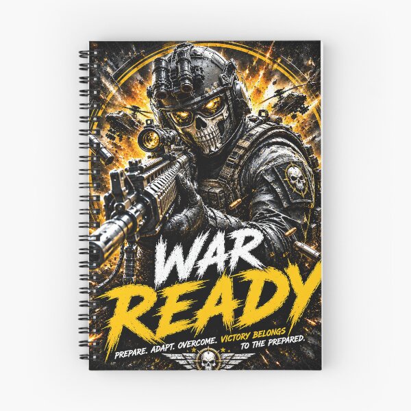 Item preview, War Ready Tactical Skull Soldier T-Shirt designed and sold by Bizon2910.