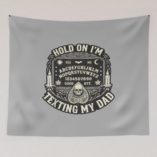 Item preview, Hold On Im Texting My Dad Funny Family Humor Quote designed and sold by ArleneRowe.
