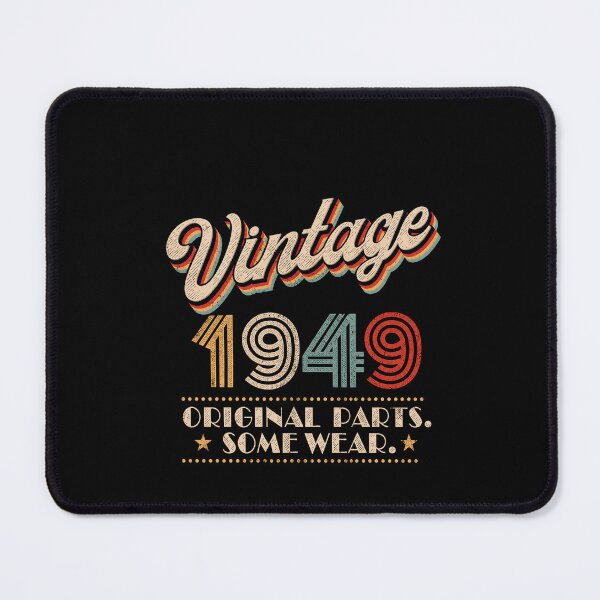 Item preview, Vintage 1949 Original Parts Some Wear Retro Birthday Gift Design designed and sold by msaloyach.