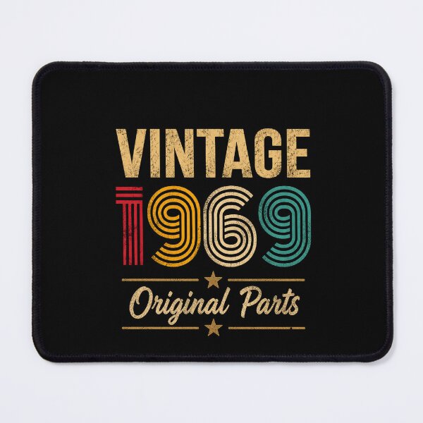 Item preview, Vintage 1969 Original Parts Retro Birthday Gift for People Born in 1969 designed and sold by msaloyach.