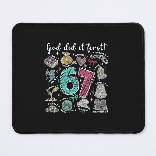 Item preview, God Did It First Christian 6 7 Meme for Believers designed and sold by FrankIsabel.