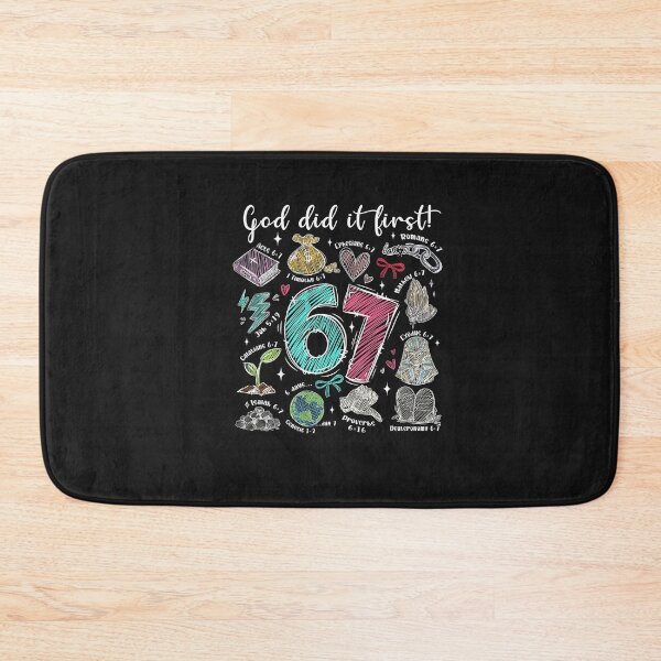 Item preview, God Did It First Christian 6 7 Meme for Believers designed and sold by FrankIsabel.