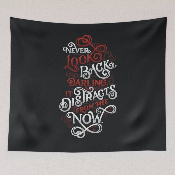 Item preview, Never Look Back Darling designed and sold by polliadesign.