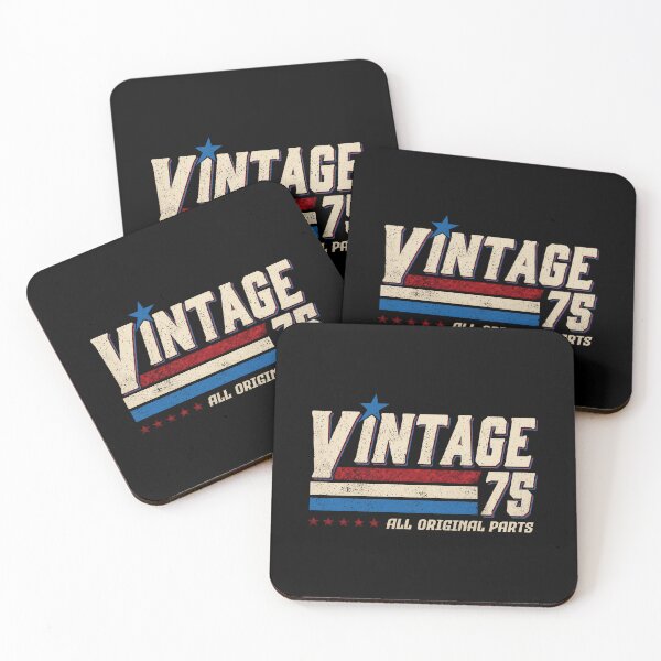 Item preview, Vintage 75 All Original Parts Retro 75th Birthday Celebration Gift designed and sold by msaloyach.