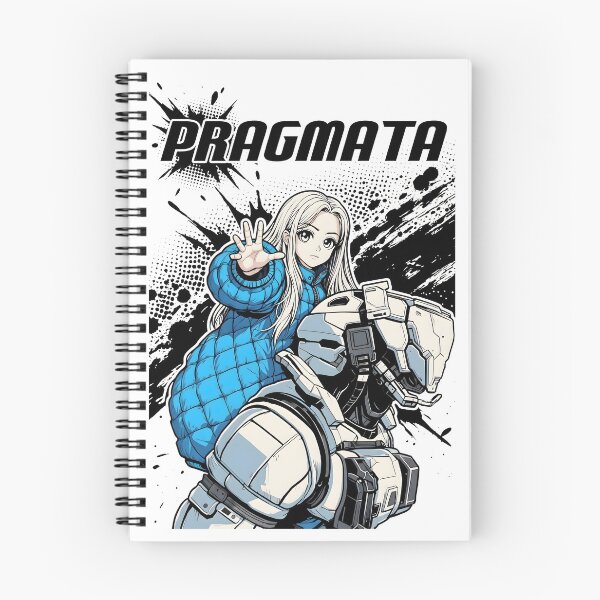 Item preview, Pragmata (Anime Style) designed and sold by MarcelinoDesigns.