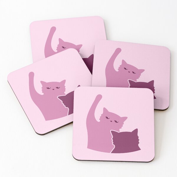 Item preview, Scary Cat Threatens to Bop Another Cat designed and sold by Sollomio.