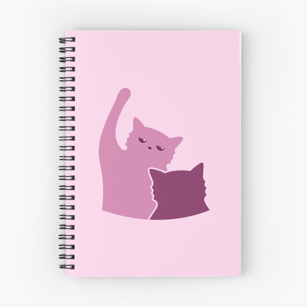 Item preview, Scary Cat Threatens to Bop Another Cat designed and sold by Sollomio.