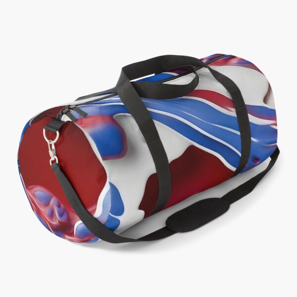 Item preview, Vibrant Blue and Red Abstraction designed and sold by Vicky Brago-Mitchell®.