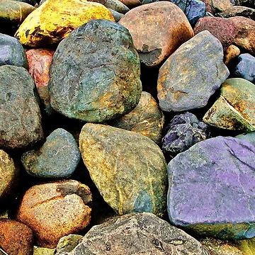 Artwork thumbnail, Multicolored Rocks by Anthony Macaluso