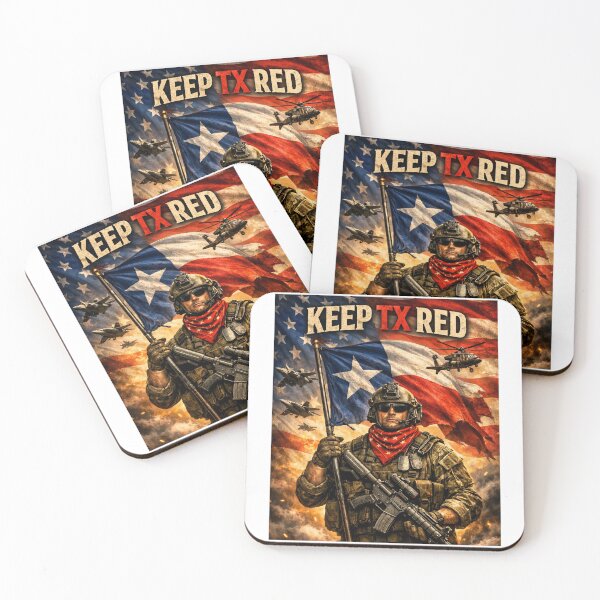Item preview, Keep Texas Red - Military Edition - Texas Proud designed and sold by KeepTXRed.