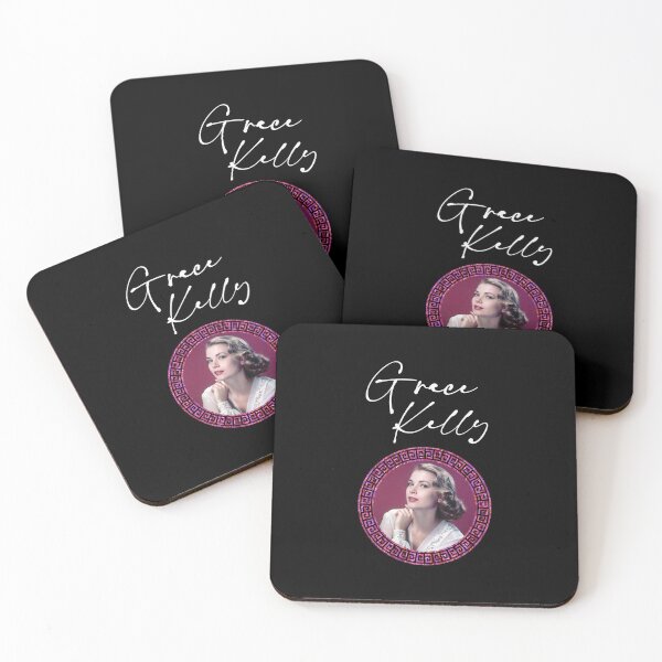 Item preview, Grace Kelly (White on Black) designed and sold by PawsitiveMum3.