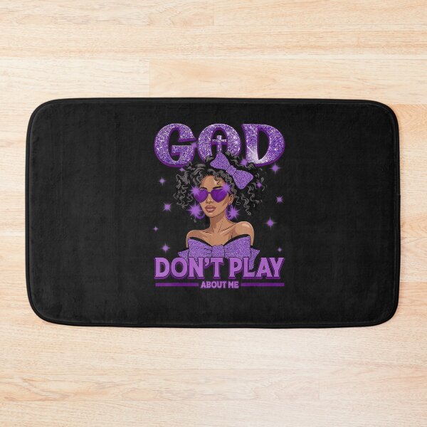 Item preview, God Don't Play About Me Black Women Afro African Christian_2 designed and sold by FrankIsabel.