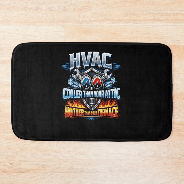 Item preview, HVAC Tech Pride - Cooler Than Your Attic, Hotter Than Your Furnace designed and sold by FrozenHeat97.