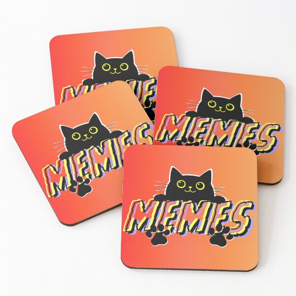 Item preview, Glitch Cat Memes Retro Vaporwave Graphic designed and sold by AXENT Designs.