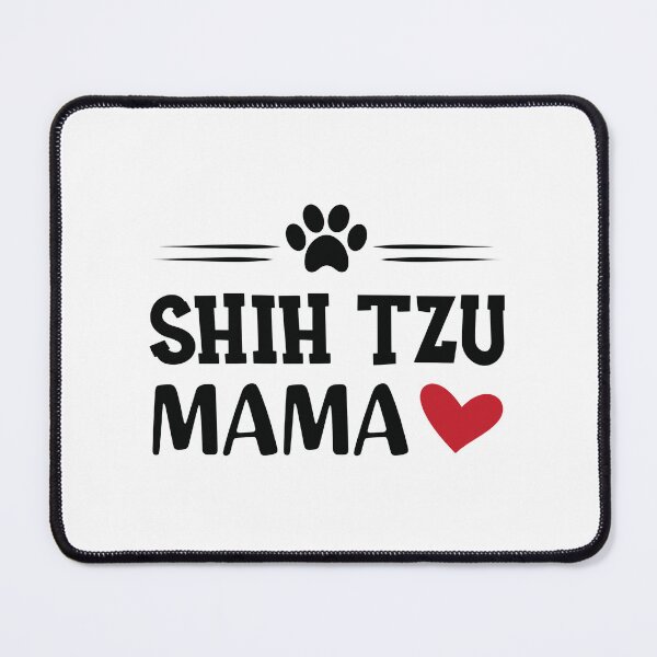 Item preview, Shih Tzu Mama Cute Dog Paw Heart designed and sold by GiaoCalonas.
