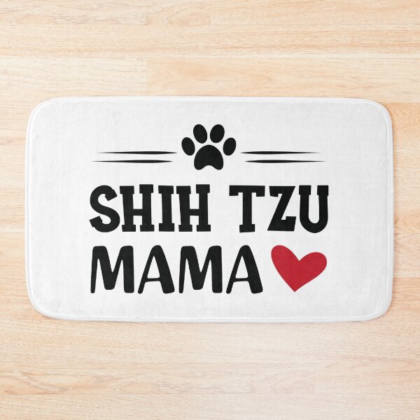 Item preview, Shih Tzu Mama Cute Dog Paw Heart designed and sold by GiaoCalonas.