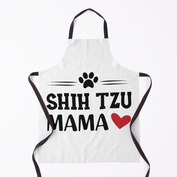 Item preview, Shih Tzu Mama Cute Dog Paw Heart designed and sold by GiaoCalonas.