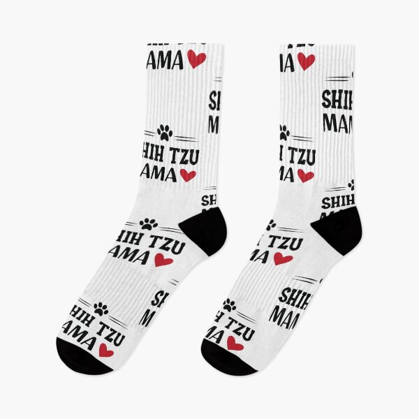 Item preview, Shih Tzu Mama Cute Dog Paw Heart designed and sold by GiaoCalonas.