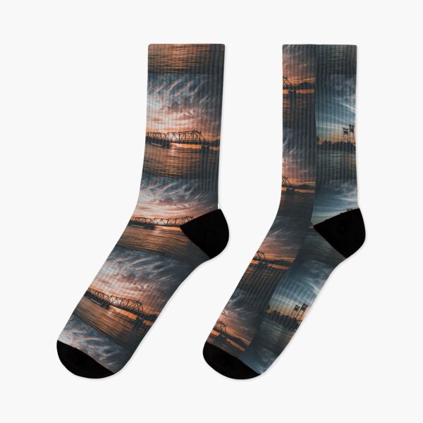 Item preview, Batemans Bay Bridge Sunrise 2  designed and sold by Hidn20.