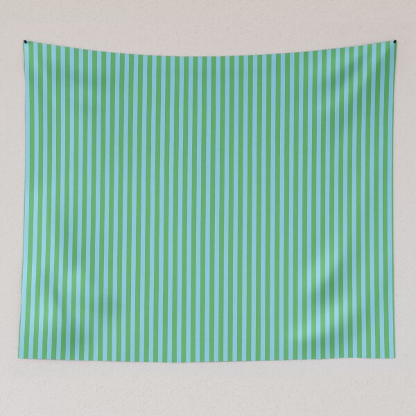 Item preview, Stripes Vertical Pattern in Sky Blue and Green designed and sold by kierkegaard.