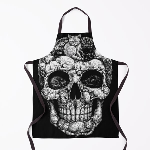 Item preview, Cat Skull Dark Art designed and sold by Retro Rascals Co..