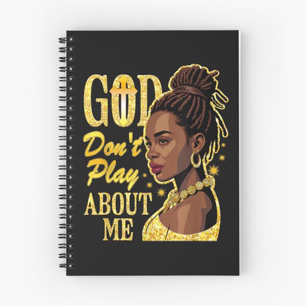 Item preview, God Don't Play About Me Black Women Afro African Christian designed and sold by FrankIsabel.