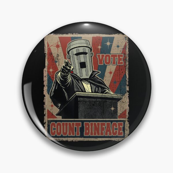 Item preview, vote Count Binface  designed and sold by watanabeee.