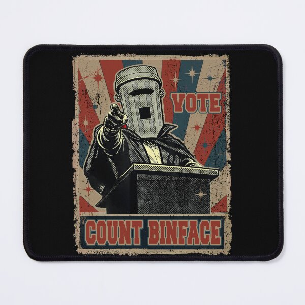 Item preview, vote Count Binface designed and sold by watanabeee.
