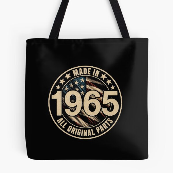 Item preview, Made In 1965 All Original Parts Patriotic Vintage Birthday Gift Design designed and sold by msaloyach.