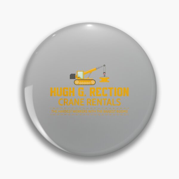 Item preview, Hugh G Rection Funny Adult Humor Pun Innuendo Joke Gag Gifts designed and sold by ArleneRowe.