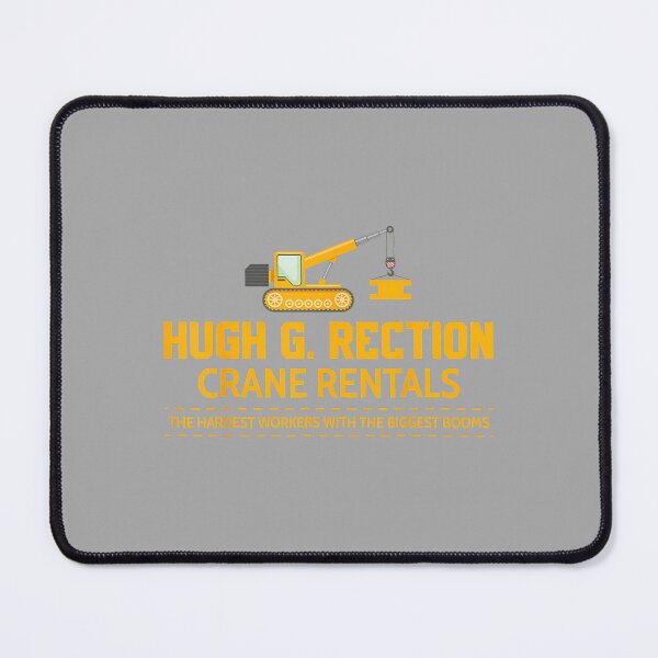 Item preview, Hugh G Rection Funny Adult Humor Pun Innuendo Joke Gag Gifts designed and sold by ArleneRowe.