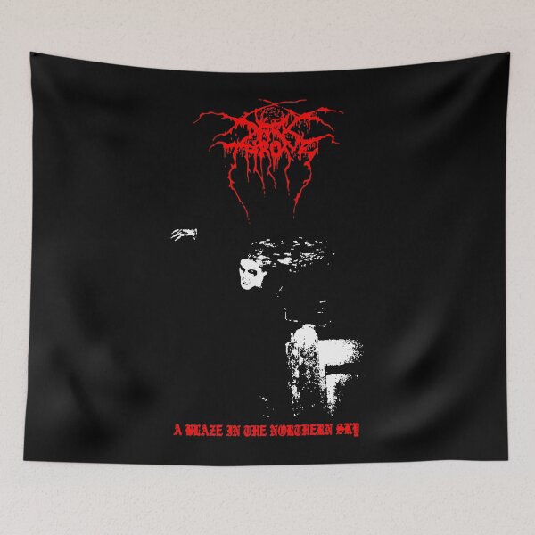 Item preview, Red Typography Heavy Metal Band designed and sold by MosiqueUnique.