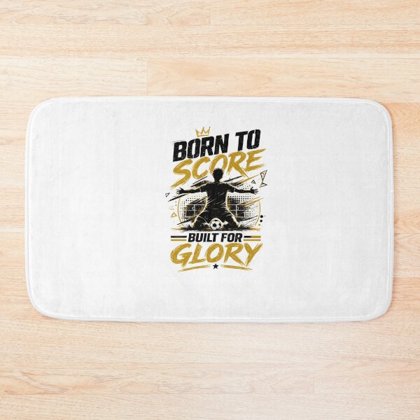 Item preview, Born to Score Built for Glory Soccer Football Graphic T-Shirt designed and sold by Artbysarmina.
