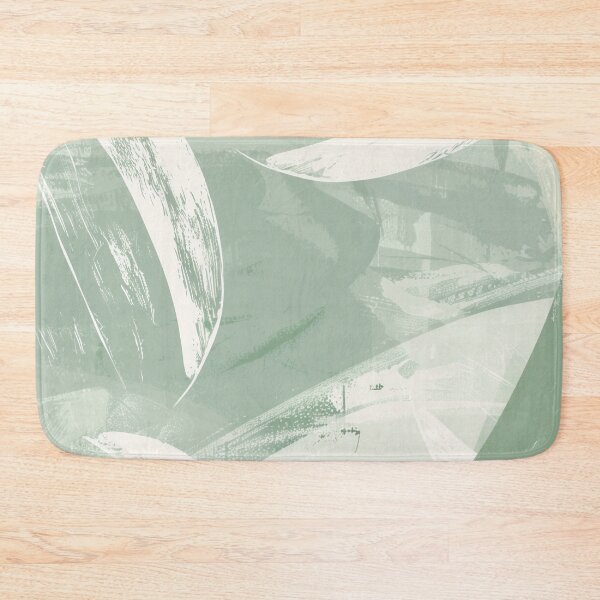 Item preview, Abstract Painting Sage Green F2 designed and sold by CrumbBumStudio.