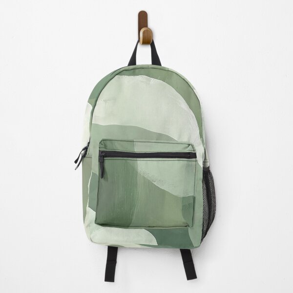 Item preview, Abstract Painting Sage Green F1 designed and sold by CrumbBumStudio.