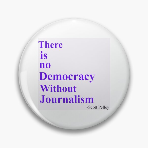 Item preview, Journalism and Democracy  designed and sold by sparklepnk.