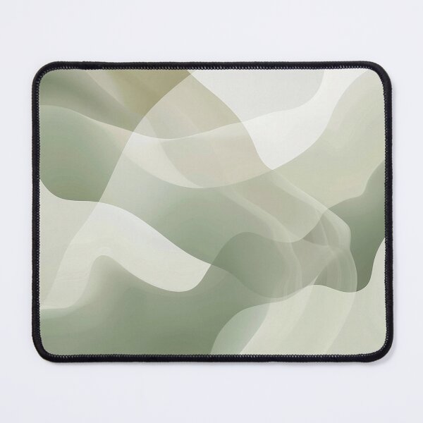 Item preview, Abstract Painting Sage Green F4 designed and sold by CrumbBumStudio.