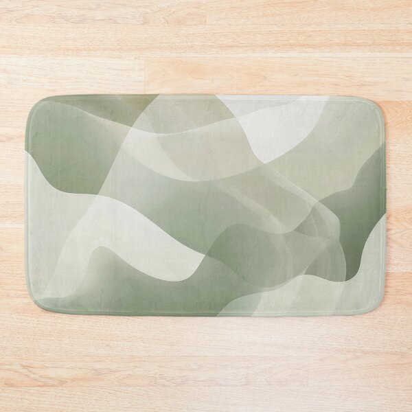 Item preview, Abstract Painting Sage Green F4 designed and sold by CrumbBumStudio.