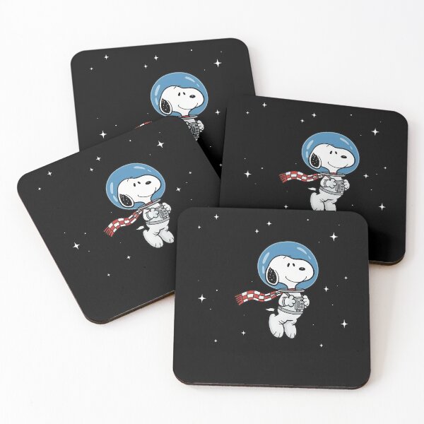 Item preview, Cosmic Dog Astronaut Floating in Stars designed and sold by AdrianMis.