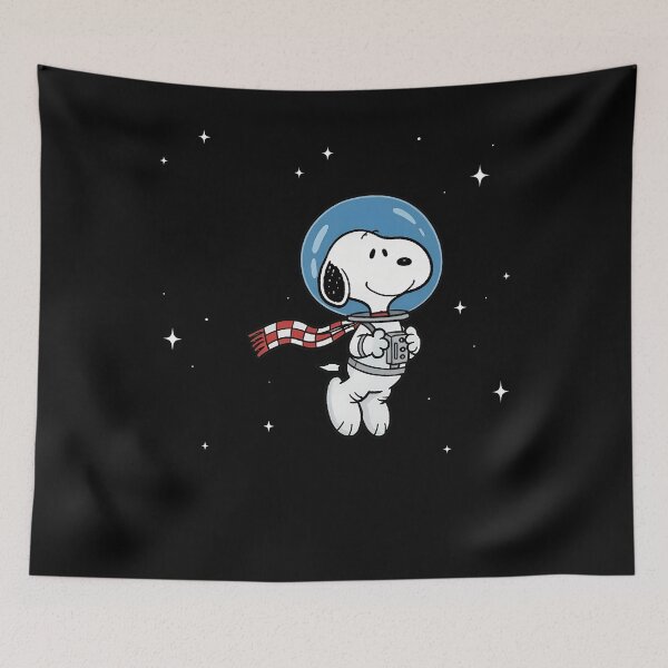 Item preview, Cosmic Dog Astronaut Floating in Stars designed and sold by AdrianMis.